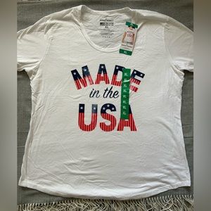 Women’s Patriotic Short Sleeve T- Shirt